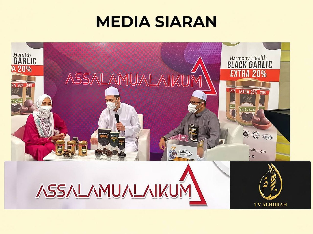 Liputan media rasmi Kurma Harmony